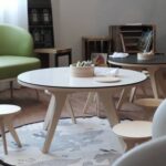 Ensemble Drawin’table XXL + 4 tabourets