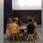 Ensemble Drawin’table XXL + 4 tabourets